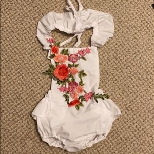Baby girl onesie